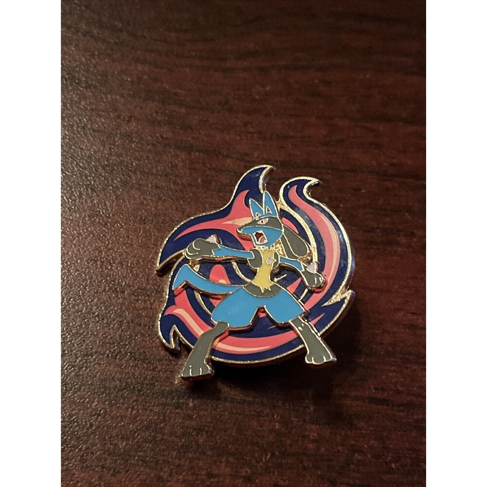 2022 Official Pokemon Lucario Trading Lapel‎ Hat Pin